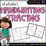 SA Font Alphabet Handwriting Tracing Sheets