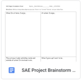 SAE Project Brainstorm