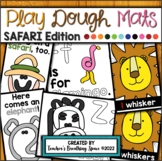 SAFARI Play Dough Mats --- 20 Picture Mats and 10 Counting