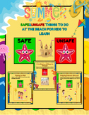 SAFE & UNSAFE THINGS TO DO AT THE BEACH FOR KIDS TO LEARN