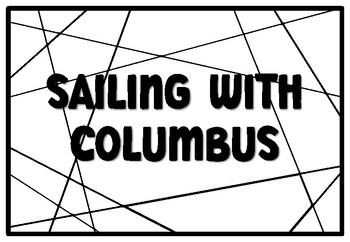 Preview of SAILING WITH COLUMBUS Coloring Pages, Columbus Day Bulletin Board Quote