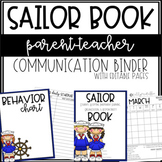 SAILOR Communication Binder - Editable