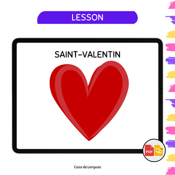 Preview of SAINT-VALENTIN | VALENTINE'S DAY | LA FÊTE DE SAINT-VALENTIN