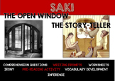 SAKI - THE OPEN WINDOW and THE STORYTELLER