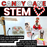 Christmas STEM Activities with Candy Canes - Chair & Crane