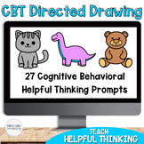 CBT Guided and Directed Drawing Set 1 Cognitive Behavioral