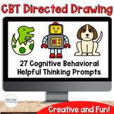 CBT Guided and Directed Drawing Set 2 Cognitive Behavioral