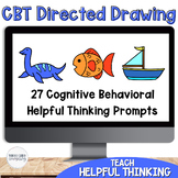 CBT Guided and Directed Drawing Set 3 Cognitive Behavioral