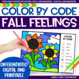 Autumn Fall Color by Code SUNFLOWERS Feelings Identificati
