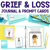 Grief and Loss Journal for Grief Counseling with Prompt Ca