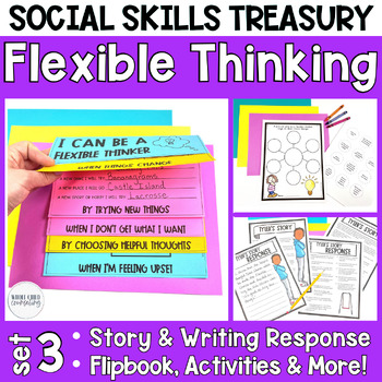 Preview of How to Be a Flexible Thinker for Upper Elementary Social Skills Set 3