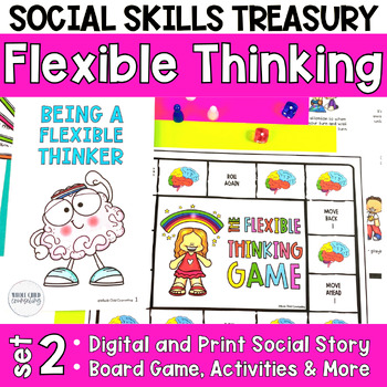 Preview of I Can Show Flexible Thinking Social Story and Game Social Skills Set 2