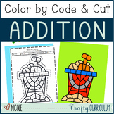 SALE Summer Color by Addition Kindergarten End of the Year
