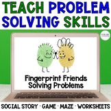 Teach Conflict and Problem Solving Skills Editable Social 