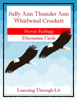 Preview of SALLY ANN..WHIRLWIND CROCKETT Kellogg * Discussion Cards (Answers Included)