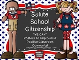 Classroom Behavior-Social Skills Poster Pack--A Salute to 