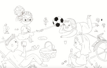 Preview of SAMPLE Good to be Me Coloring Page- **FREE