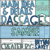 SAMPLE Main Idea and Details Comprehension Practice Passages