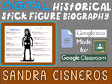 SANDRA CISNEROS Digital Historical Stick Figure Biographie