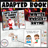 SANTA CLAUS IS COMING TO TOWN Adapted Book - Winter CHRIST