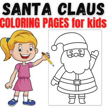 540+ Children Drawing And Coloring To Santa Claus Stock Photos, Pictures &  Royalty-Free Images - iStock