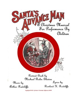 Preview of SANTA'S ADVANCE MAN:  A Christmas Musical for Performance by Children