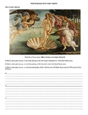 SAQ- Short Answer Question: Italian Renaissance- Birth of Venus