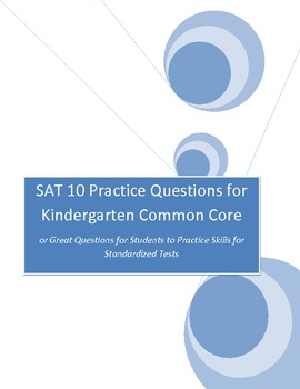 Preview of SAT 10 Test Practice Questions or Practice for Standardized Tests