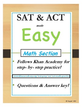 sat math practice test khan academy