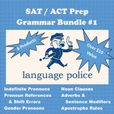 SAT / ACT Prep: Grammar Bundle #1 (Pronouns, Apostrophes, 