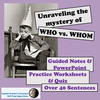 Preview of SAT / ACT Prep: Unraveling the Mystery of Who vs. Whom