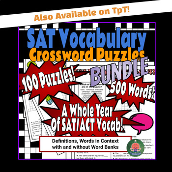 SAT Prep Words Crossword - WordMint