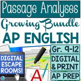 SAT AP English Language Literature Prep Bundle of Multiple