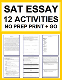 SAT Essay: Common Core Aligned: Complete Guide (12 Activities)