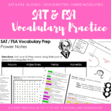 SAT & FSA Vocaulary Practice