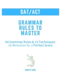 SAT Grammar Perfect Score! 64 Grammar Rules + 13 Technique