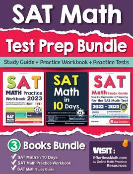 Preview of SAT Math Test Prep Bundle