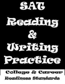 Preview of SAT Practice Test-English (Reading and Writing)
