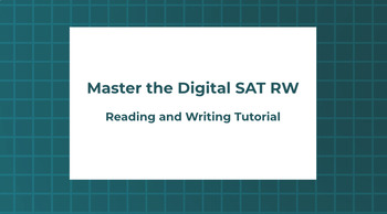 Preview of Digital SAT RW: Practice Test Word Choice Questions