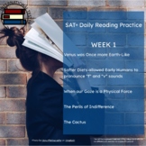 SAT Test Prep | Daily Reading Practice WEEK 1