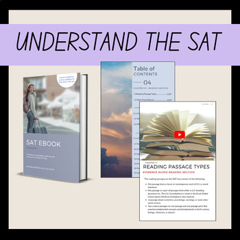 Preview of SAT Test Preparation Easel Teacher Manual (2nd edition)