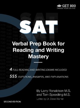 SAT Verbal Prep Book for Reading and Writing Mastery, 2nd Sns-Brigh10