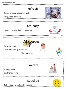 Preview of SAT Words for Kindergarten