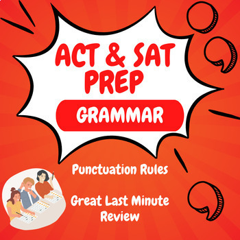 Preview of SAT and ACT Prep: Grammar Strategies and Punctuation Rules