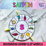 SATPIN Beginning Sound Clip Wheels