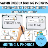 SATPIN DMGOCK Kindergarten beginning writing sentence star
