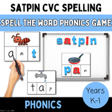 SATPIN phonics CVC spelling activity