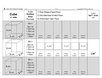 Preview of SAV Slides Bundle H: Surface Area & Volume Cubes + Rectangular Triangular Prisms