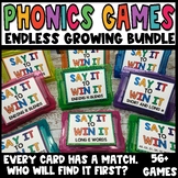 Word Work - Word Work Centers Games | Phonics Games
