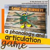 SAVE THE TURKEY Articulation and Phonology Game